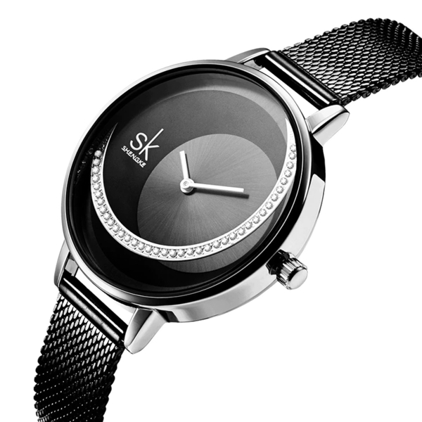 

Женские часы Shengke Metropol Silver