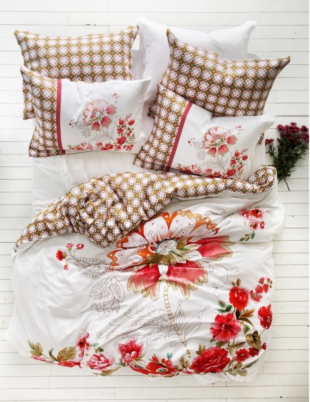 

Постельное белье Karaca Home Bocelly Beige Евро турция, сатин