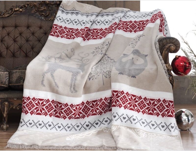 

Плед Cotton Box Diva Baykus 180х220 см турция, хлопок + акрил