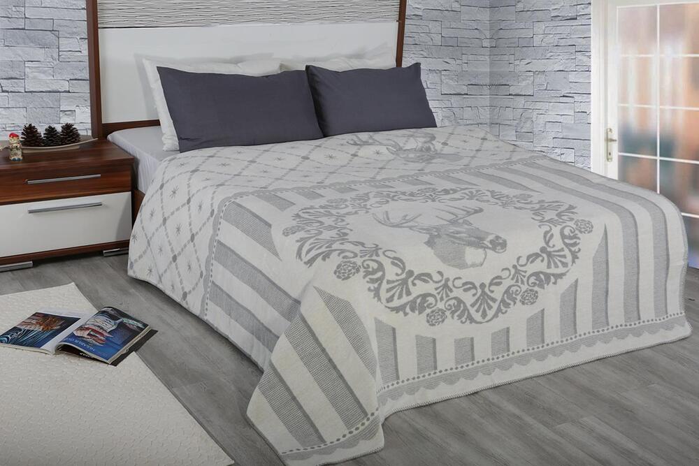 

Плед Cotton Box Diva Kelebek 180х220 см турция, хлопок + акрил