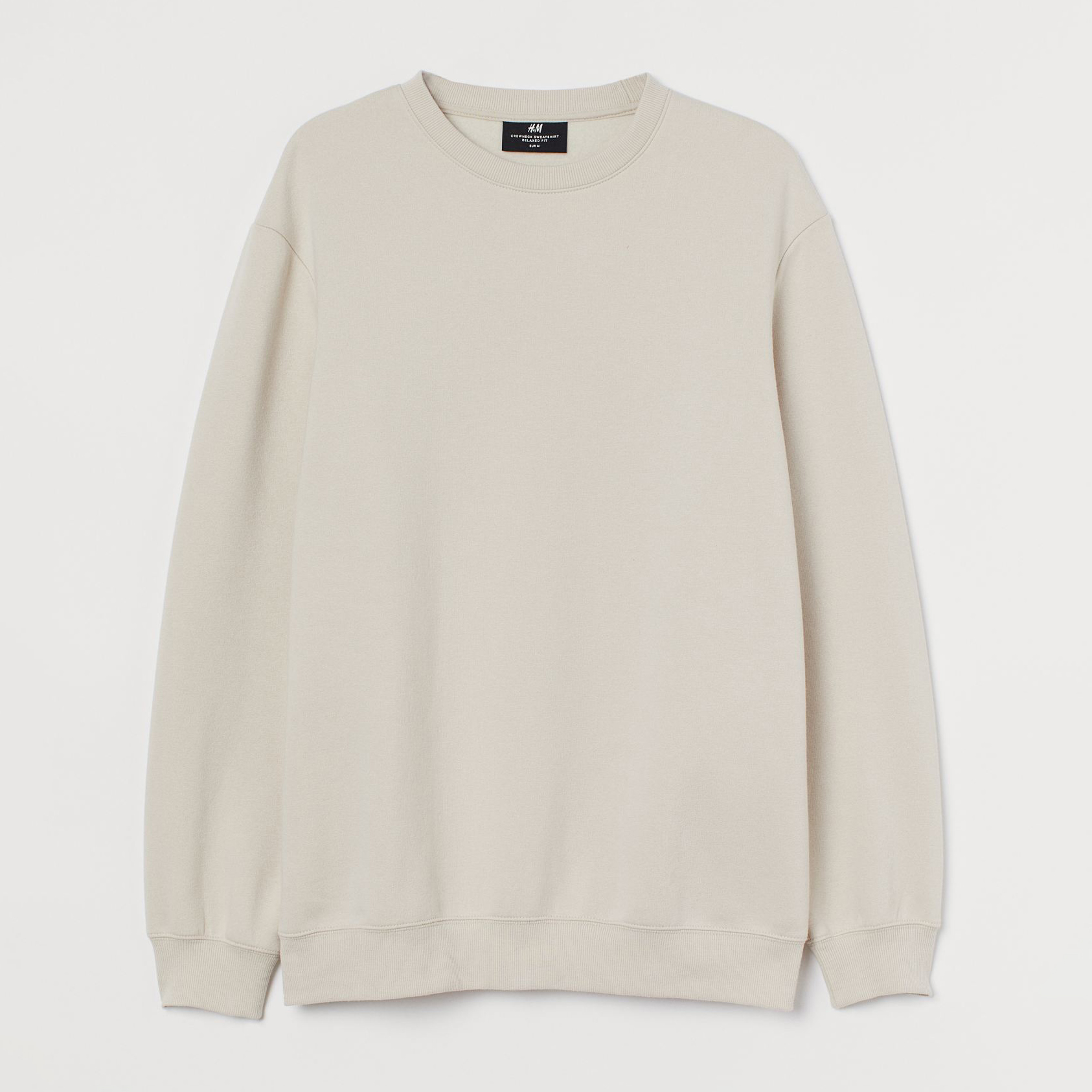 

Свитшот H&M 2307-6858139 XS Светло-бежевый