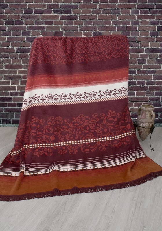 

Плед Lotus Grace Bordo 200х220 см турция, хлопок
