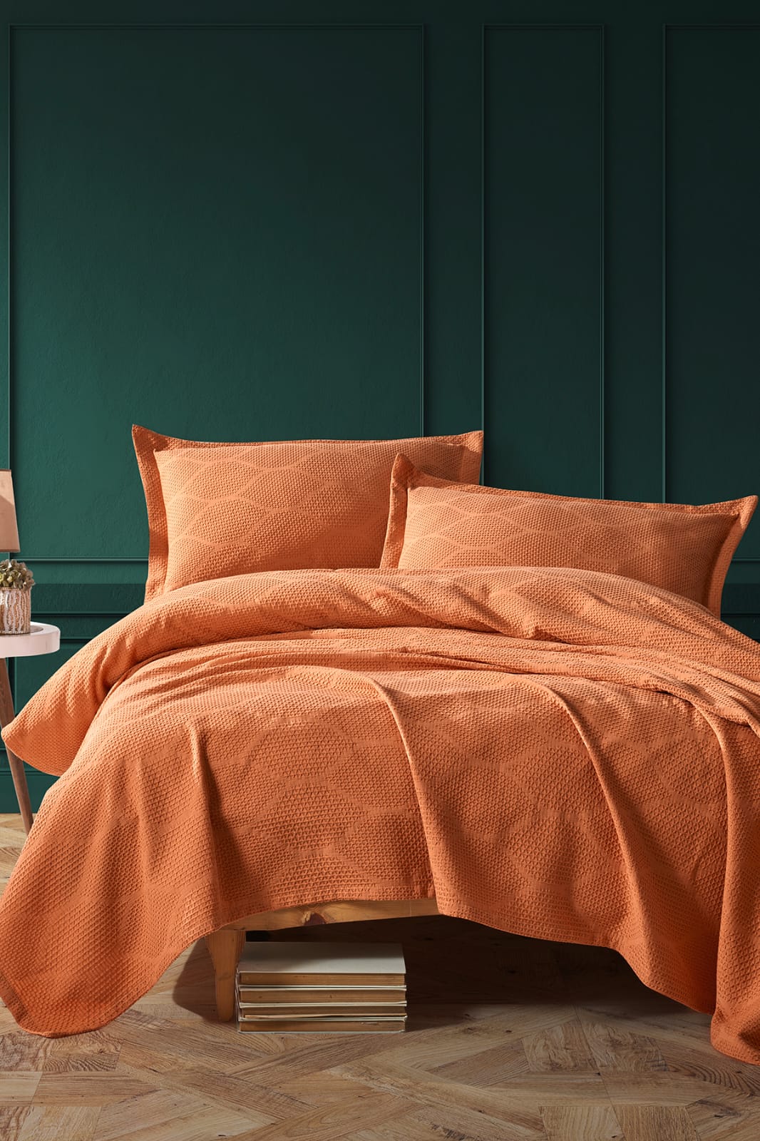 

Покрывало Cotton Box Diva Orange 220х240 см турция, сатин