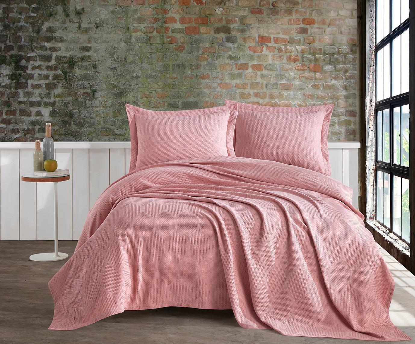 

Покрывало Cotton Box Diva Pudra 220х240 см турция, сатин