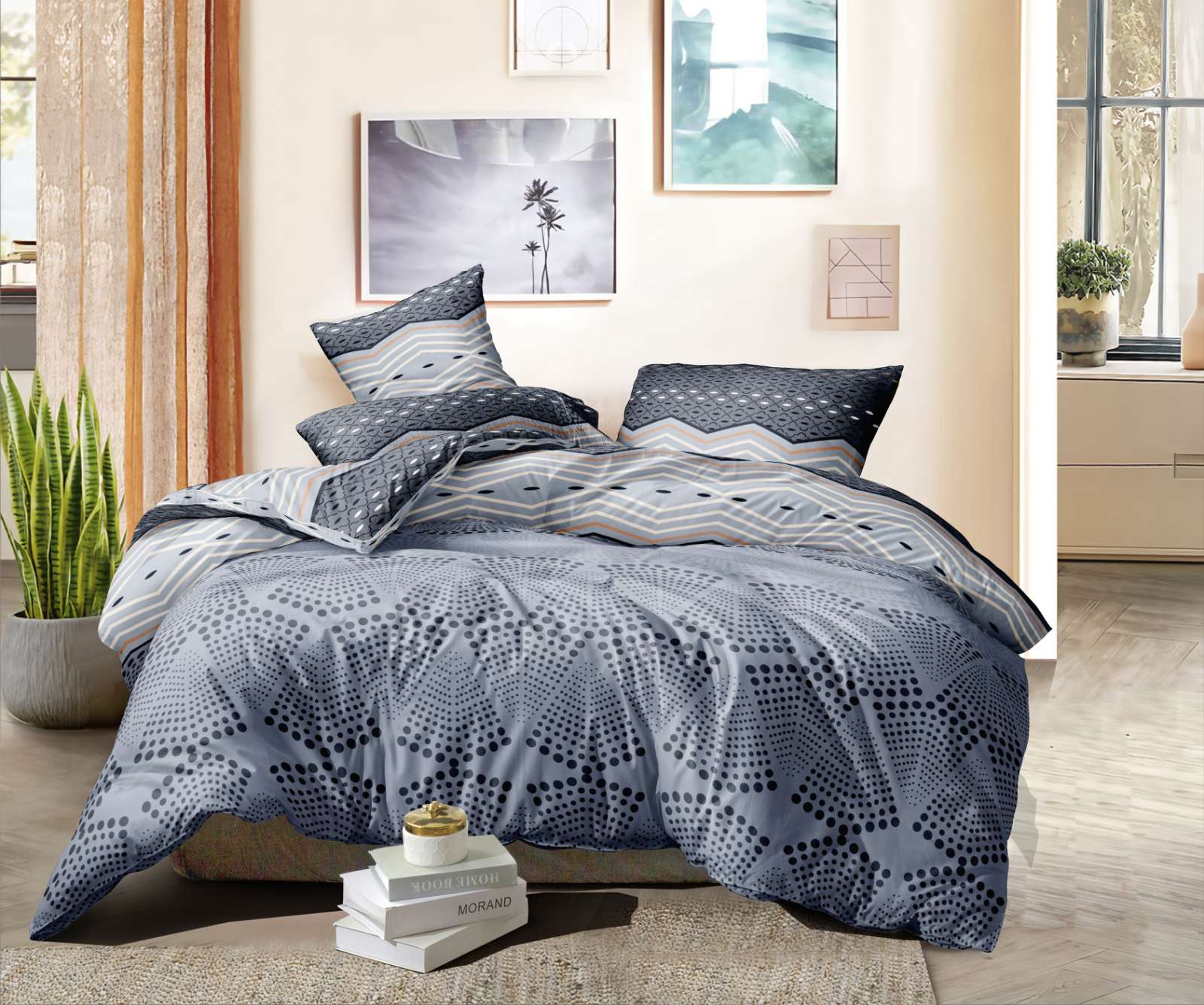 

Постельное белье MirSon №157 Jose 2 King Size италия, бязь