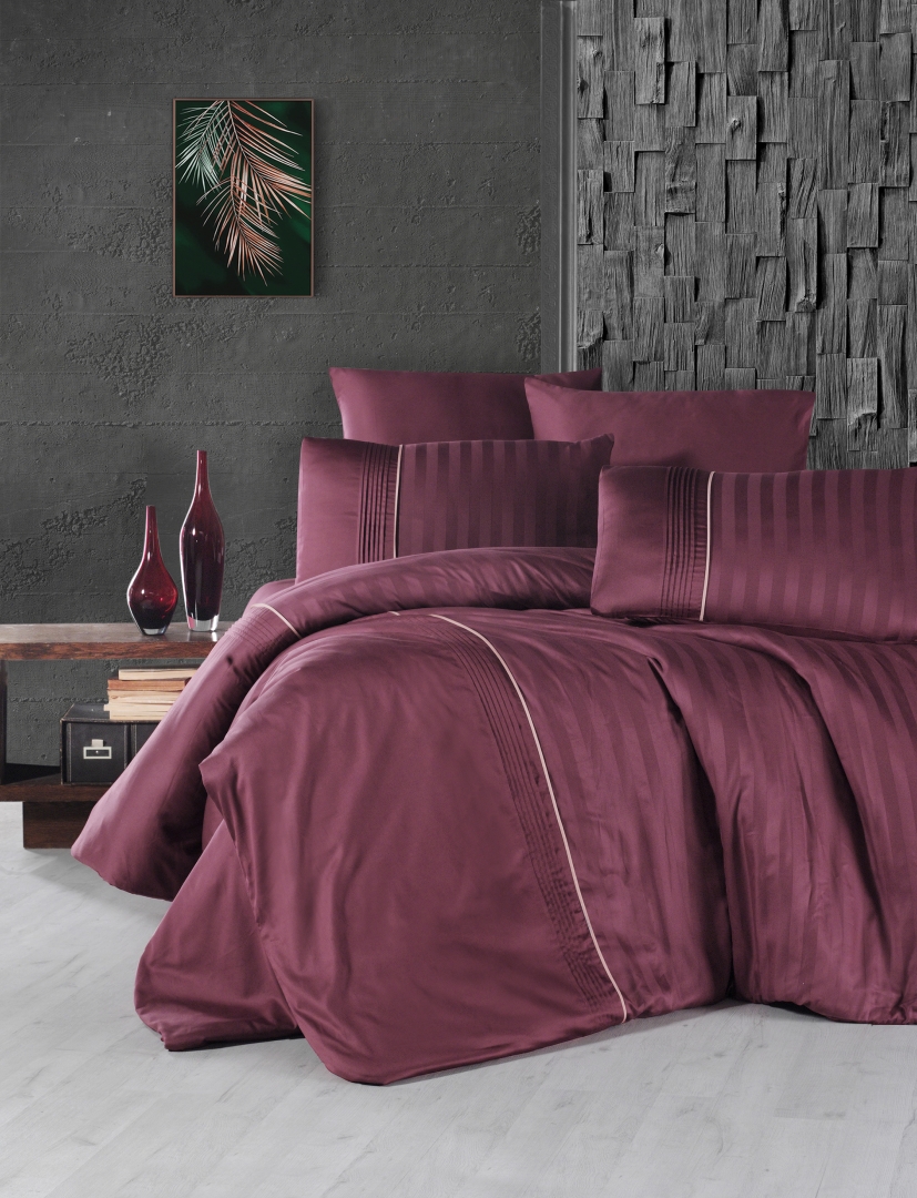 

Постельное белье First Choice Modalife Rose Евро турция, сатин де люкс