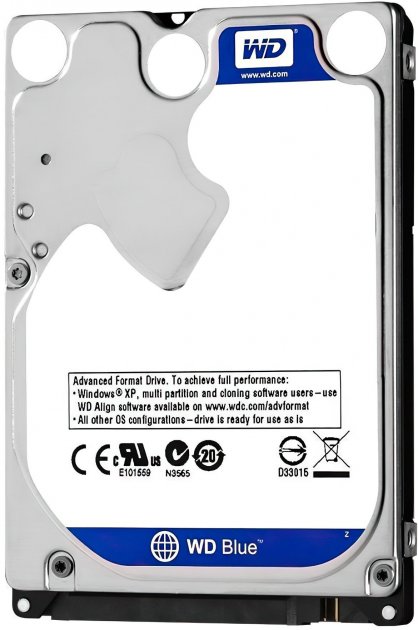 

Жесткий диск Western Digital Blue 1TB 5400rpm 128MB WD10SPZX 2.5 SATA III