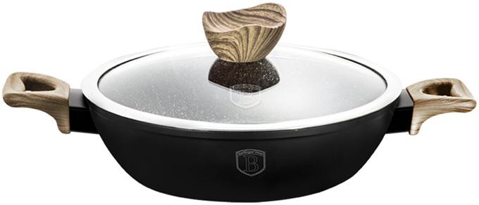 

Сотейник Berlinger Haus Ebony Maple 28см (3.8л) с крышкой, мраморное антипригарное покрытие Berlinger Haus BH-1738