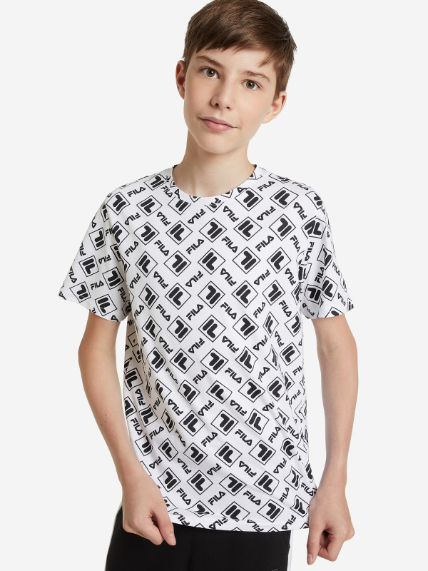 

Футболка детская FILA 111588-W1 134-140 см Белая