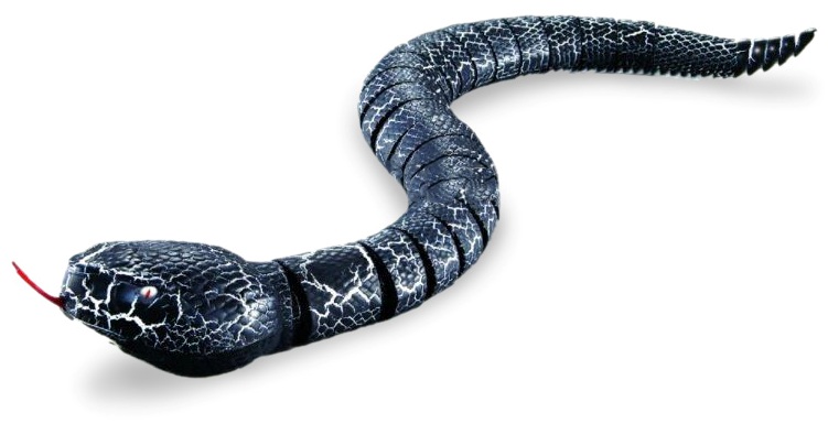

Змея на инфракрасном управлении Rattle snake (черная)