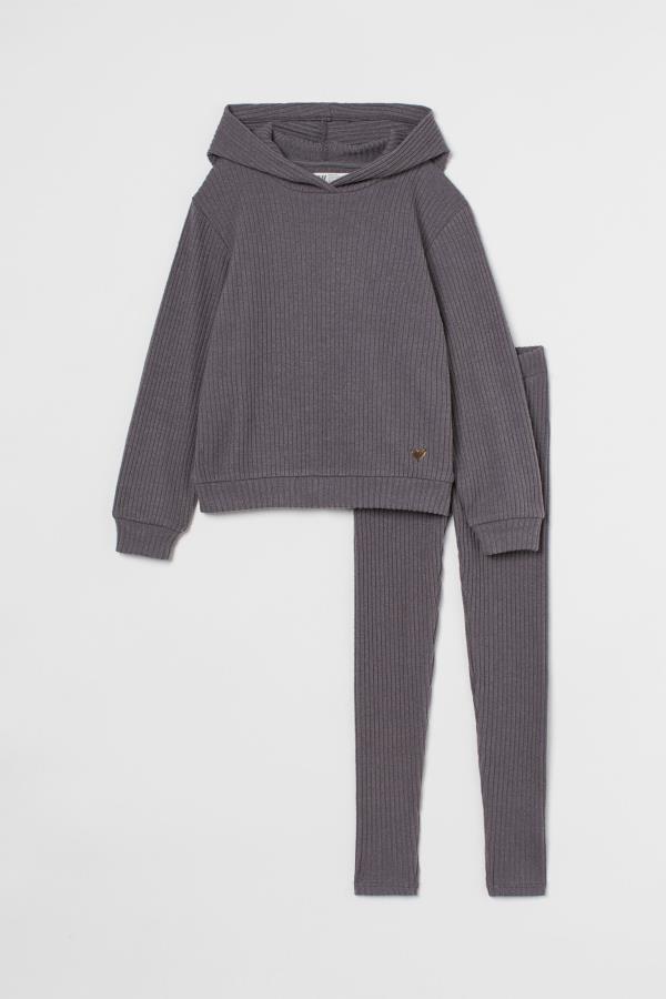 

Комплект H&M д5649 сірий 128