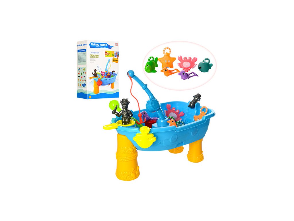 

Столик-рыбалка Bambi 057A морские обитатели, удочка, сачок (bc-335868)