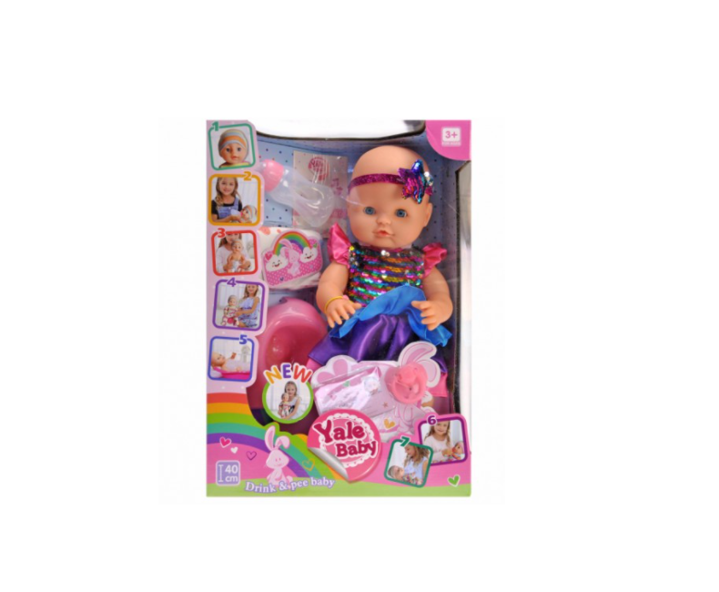 

Пупс Yale baby N003-N з аксесуарами (bc-345085)