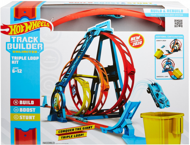

Трек Hot Wheels Track builder Нескінченна петля GVG10 (bc-335907)