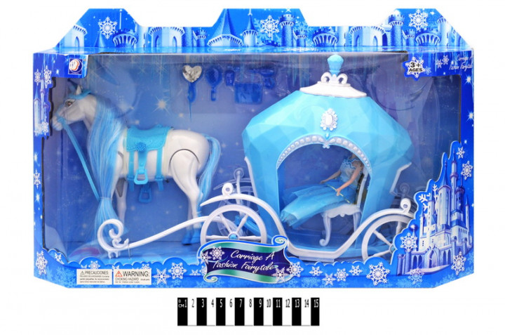 

Карета с музыкальной лошадкой A-Toys ходит, светится JHD689J-2 (bc-340071)