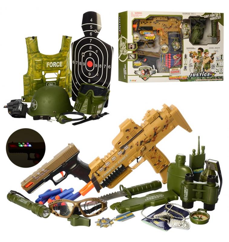 

Набір військового A Toys 34600 жилет (bc-344258)