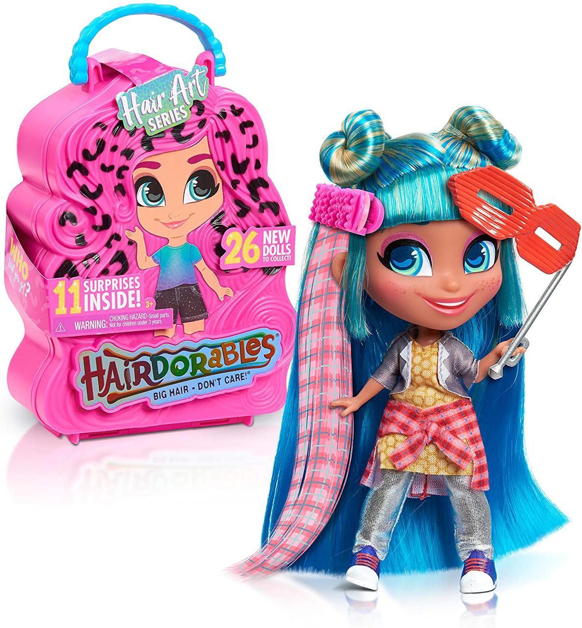 

Кукла сюрприз Hairdorables Искусство волос Hair Art 5 серия