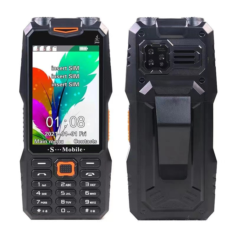 

Мобильный телефон защищенный S999 black 10000mAh 3.5"