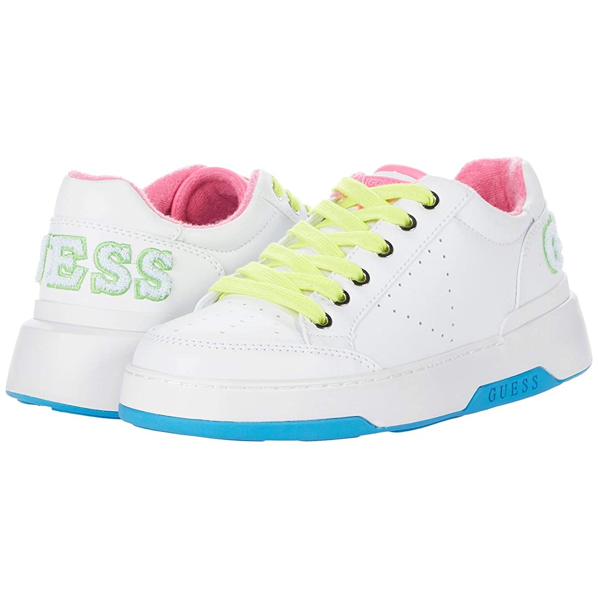 

Кроссовки Guess Marvyn White/Neon Pink, 40 (270 мм)