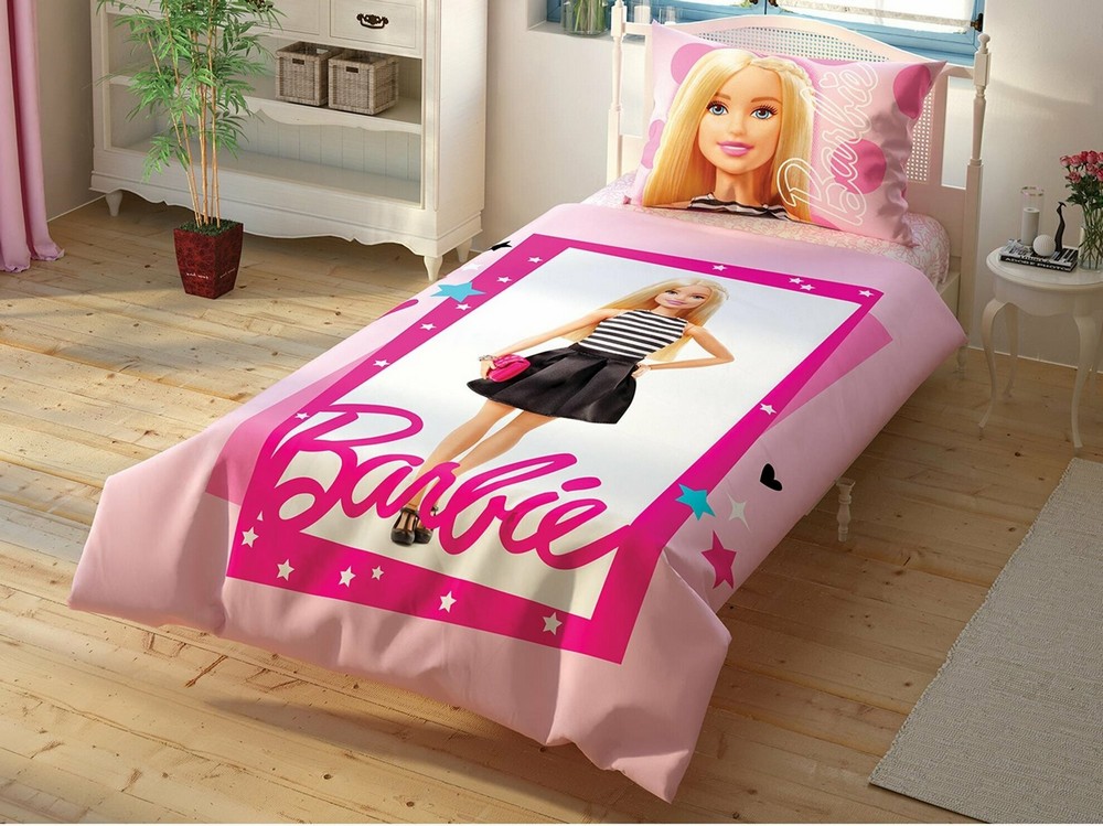 

Комплект постельного белья TAC LISANSLI BRF NEV.TK BARBIE CEK