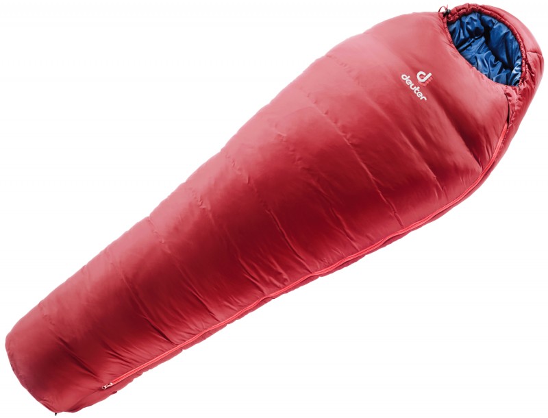

Спальник Deuter Orbit -5° L Cranberry-Steel R правый (1052-3701718 5316 0)