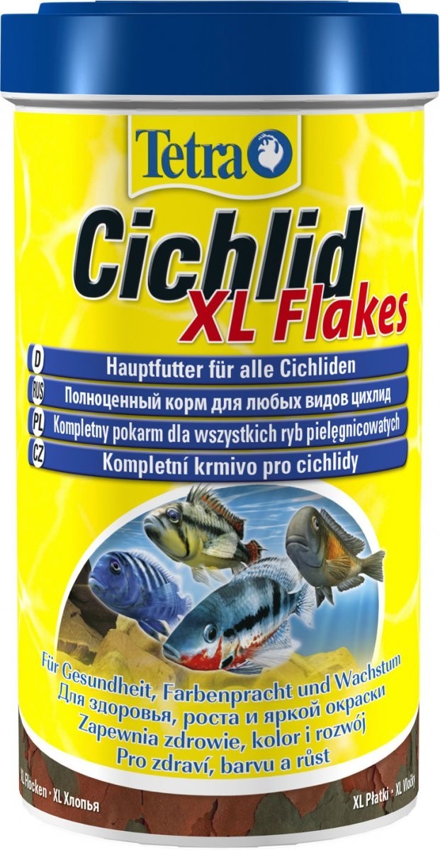 

Корм Tetra Cichlid XL Flakes для аквариумных рыб в хлопьях 1 л
