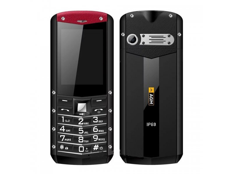 

Мобільний телефон AGM M2 silver English keyboard Кнопковий IP68 1970мАг