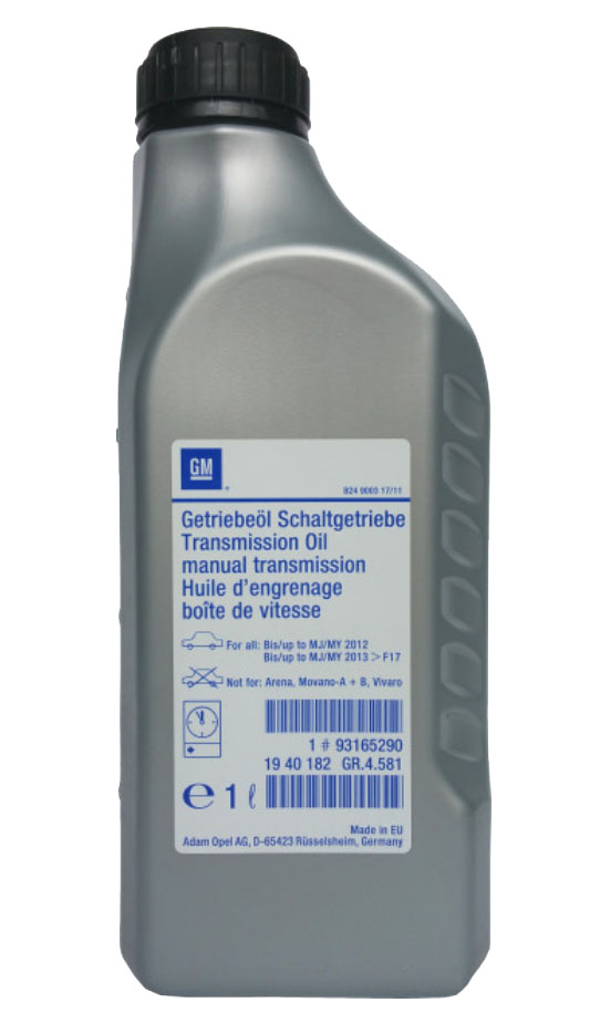 Трансмісійне масло GM Manual Transmission Oil 1 л (1940182 ...