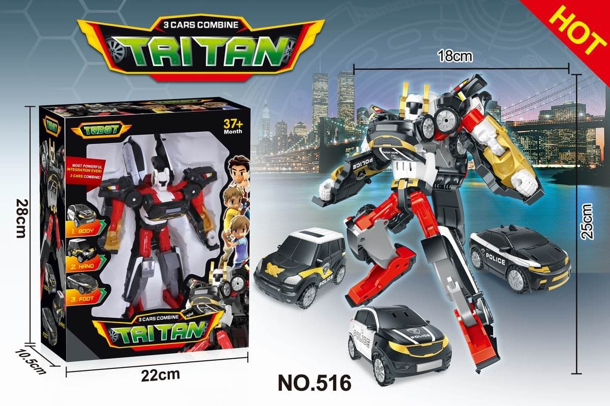 

Трансформер Тобот Тритан A-Toys Tobot Tritan 516 3в1