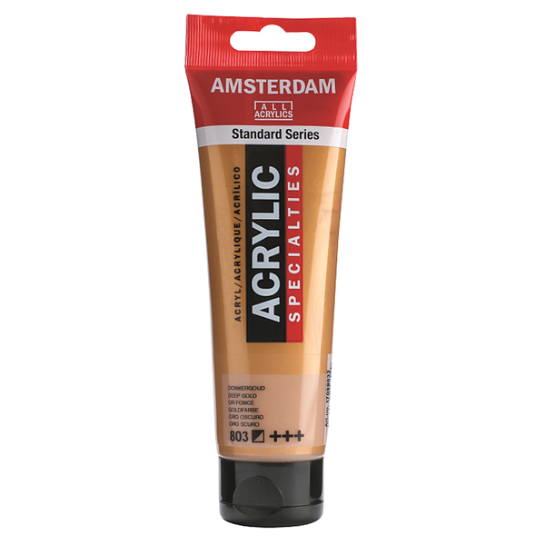 

Краска акриловая AMSTERDAM 120 мл (803) Золотой темный (17098032)