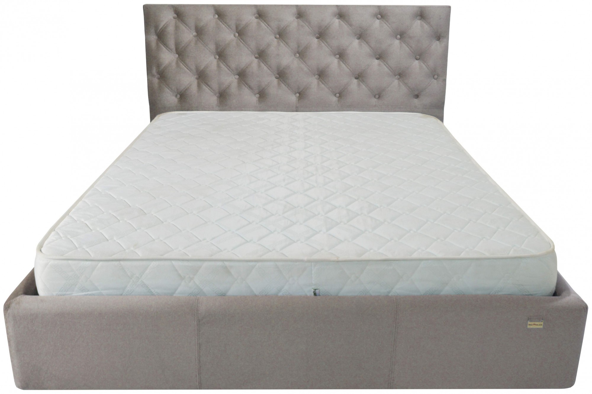 

Кровать Coventry VIP 120 х 200 см Missoni 008 С дополнительной металлической цельносварной рамой Серая