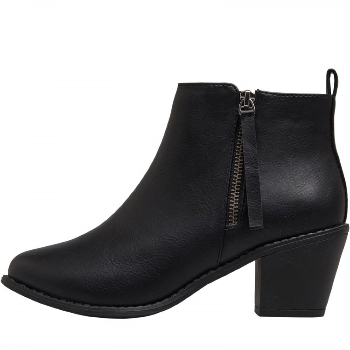 

Ботинки Fluid Zip Ankle Black Black, 39