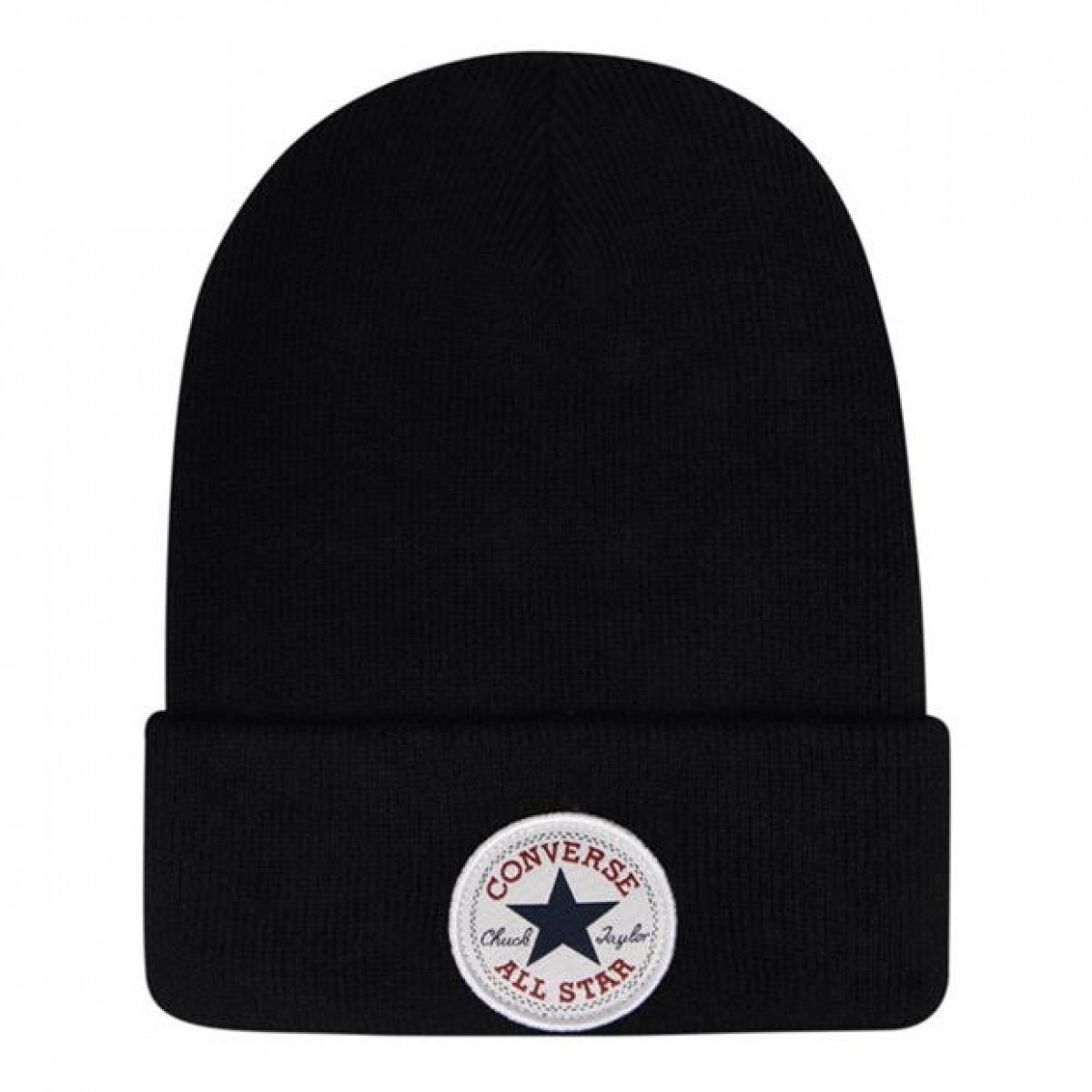 

Головной убор Converse Cuff Beanie Black, Мужской