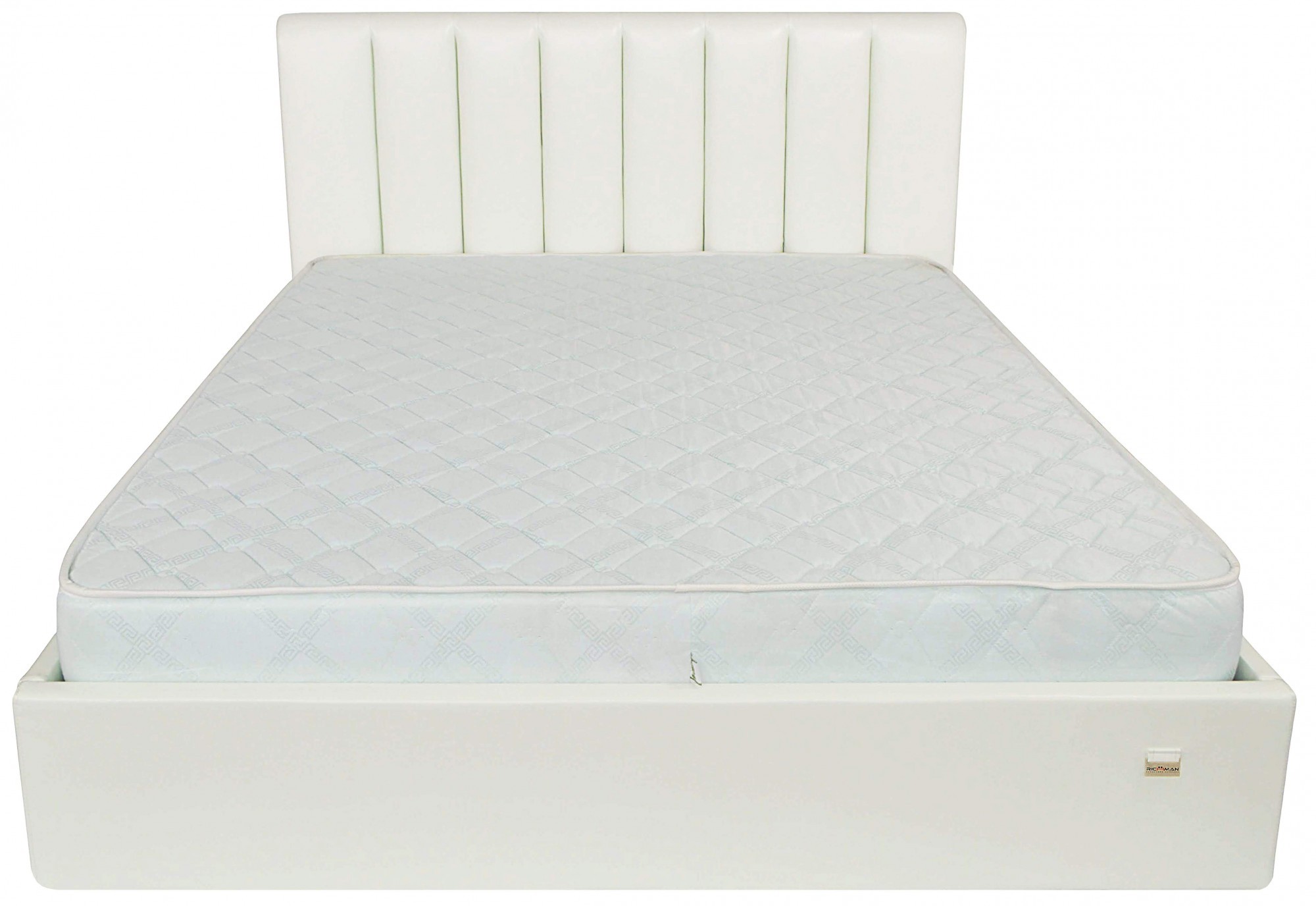 

Кровать Двуспальная Sanam VIP 180 х 190 см Лаки White С дополнительной металлической цельносварной рамой Белая