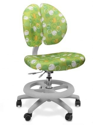 

Эргономическое детское кресло Mealux Duo Kid обивка зеленая с шариками Y-616 Z