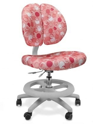 

Эргономическое детское кресло Mealux Duo Kid обивка розовая с шариками Y-616 P