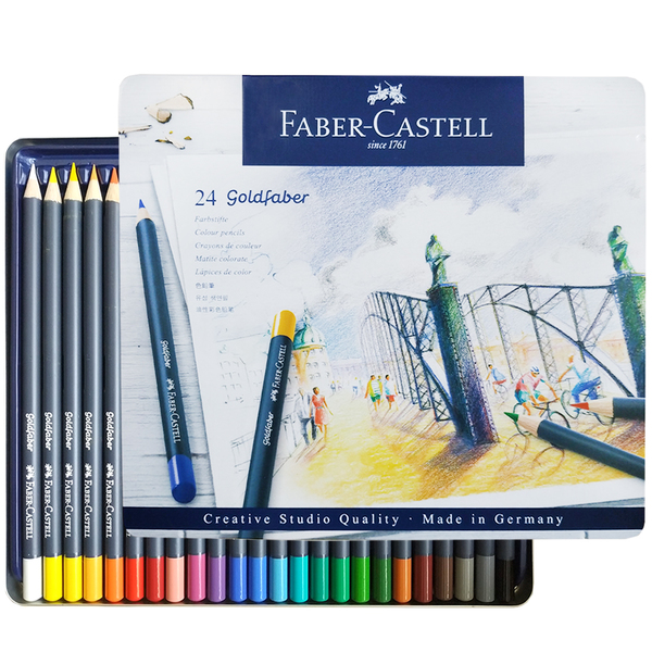 

Карандаши цветные GOLDFABER метал 24 цв. (27642)