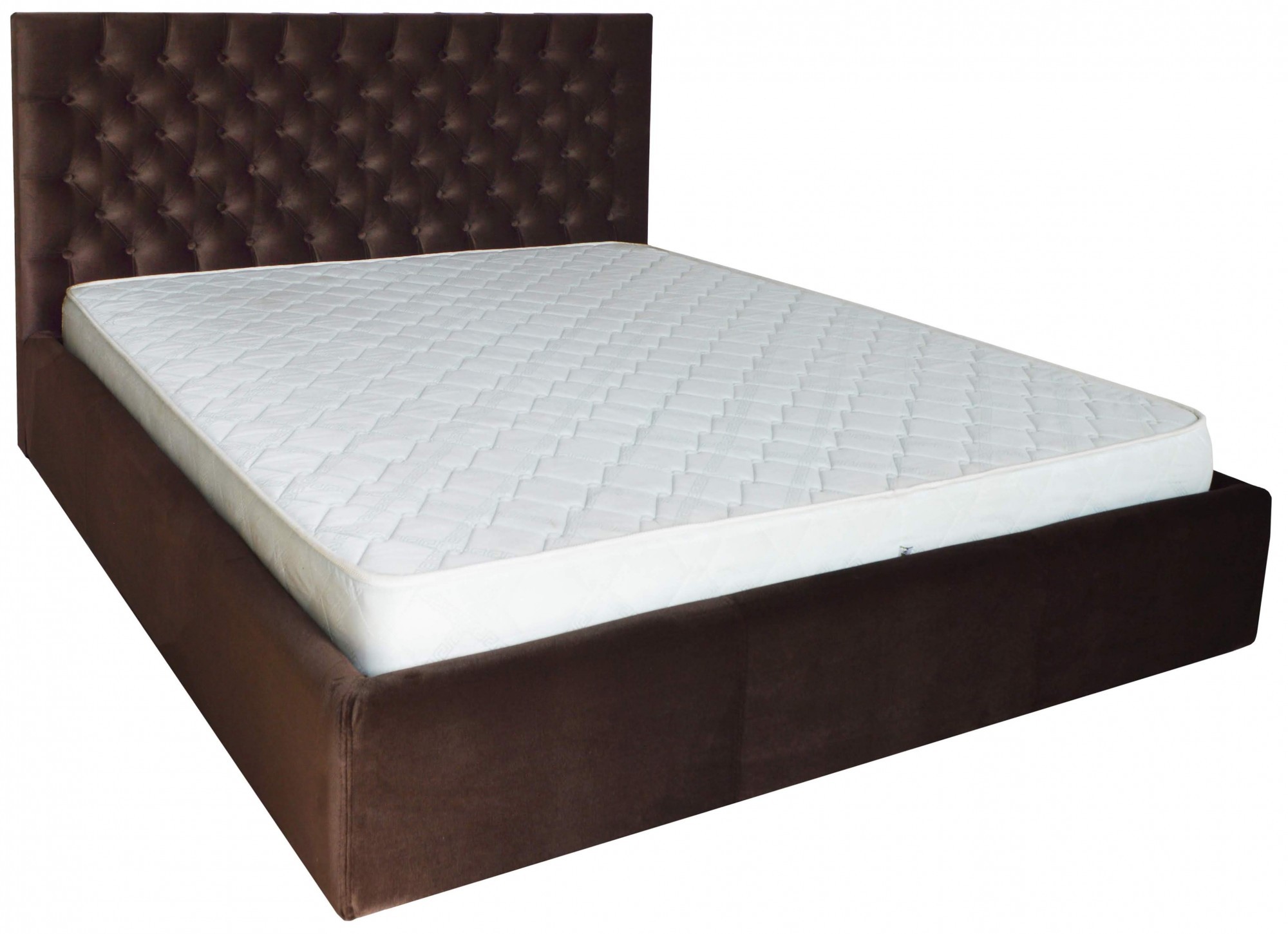

Кровать Cambridge VIP 120 х 200 см Missoni 011 С дополнительной металлической цельносварной рамой Темно-коричневая