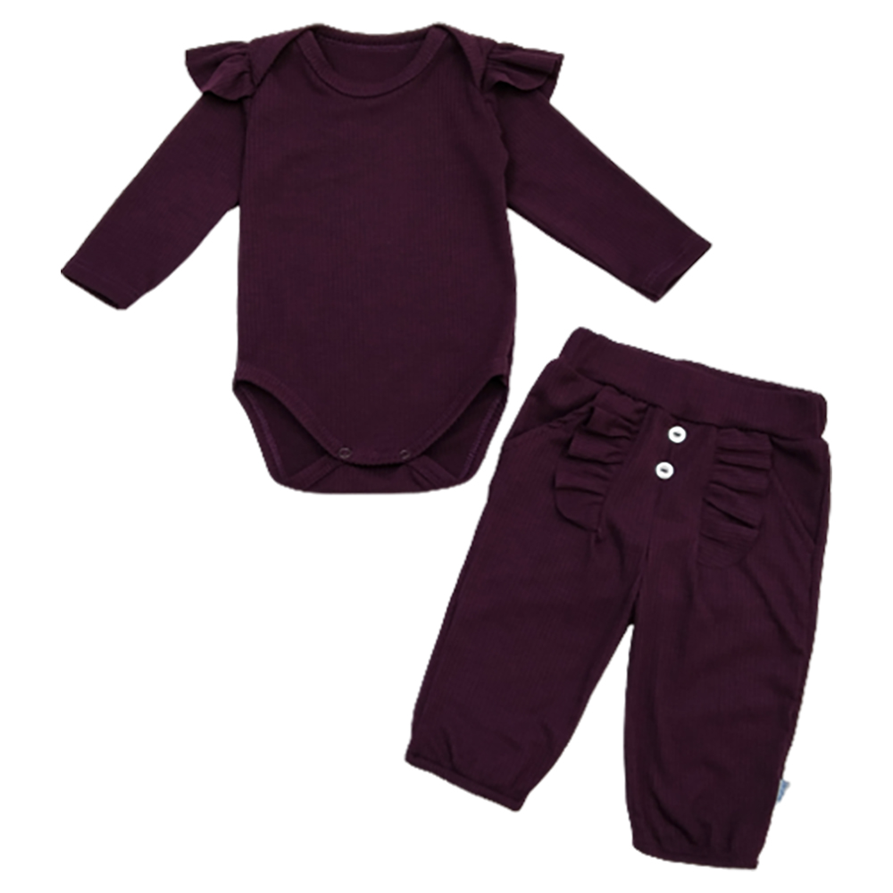 

Комплект из фактурной ткани для девочки dexter's Bordo 80 см