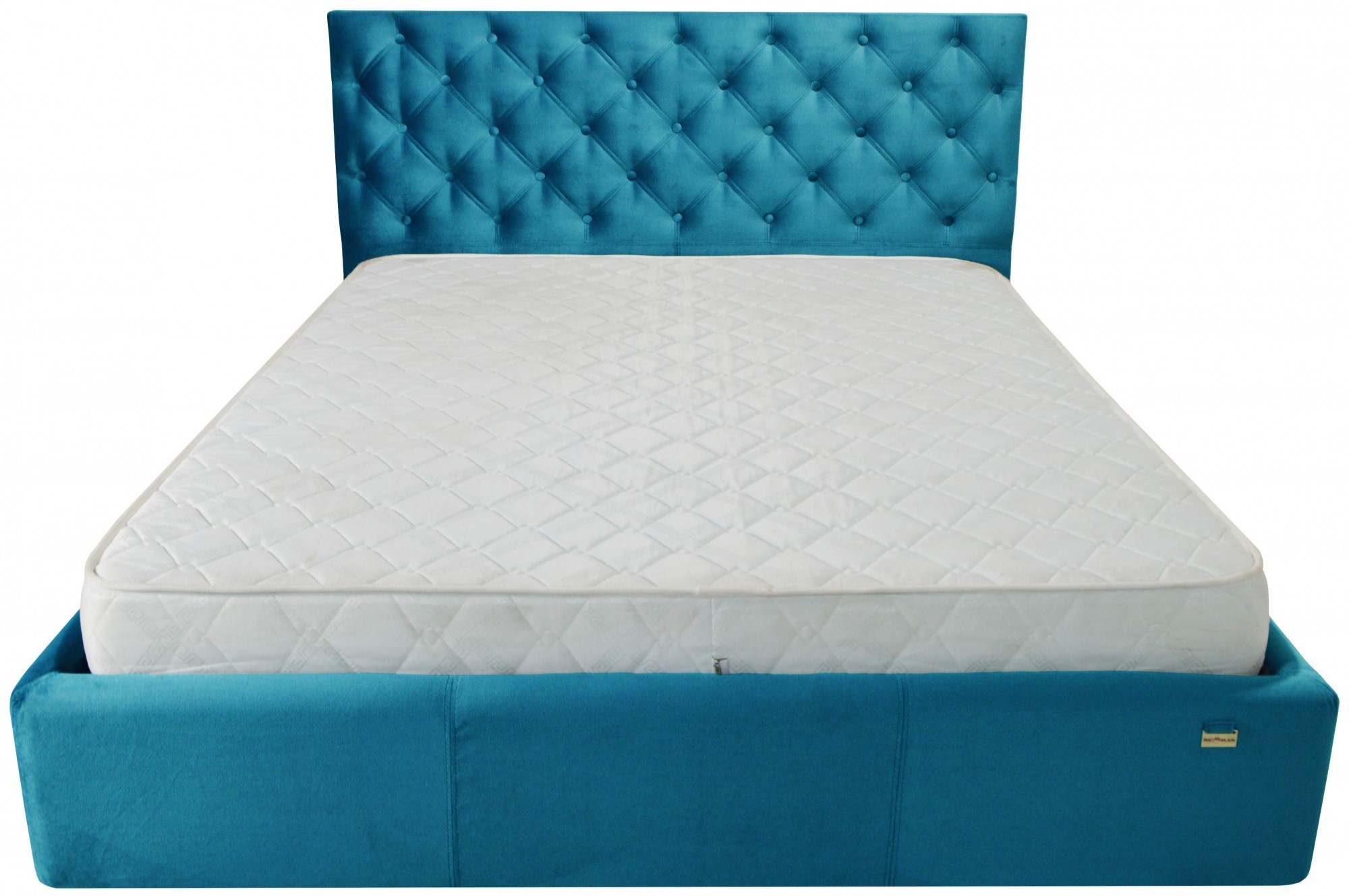 

Кровать Coventry VIP 120 х 200 см Missoni 016 С дополнительной металлической цельносварной рамой Голубая