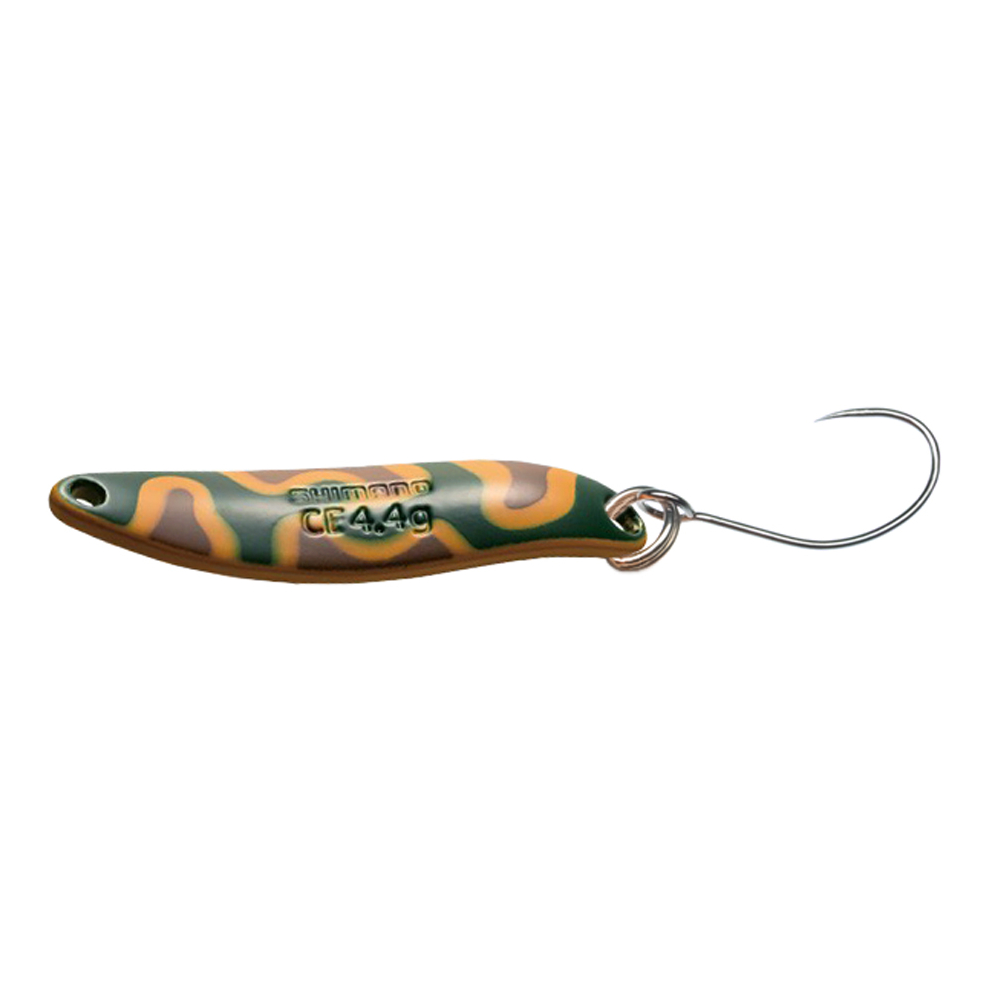 

Блесна Shimano Cardiff Slim Swimmer CE Camo Edition 4.4g #24T Mustard Green Camo