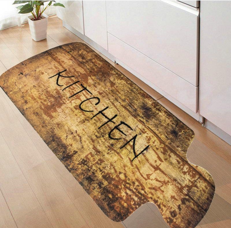 

Коврик д / кухни COOKY 50 * 125 KITCHEN WOOD