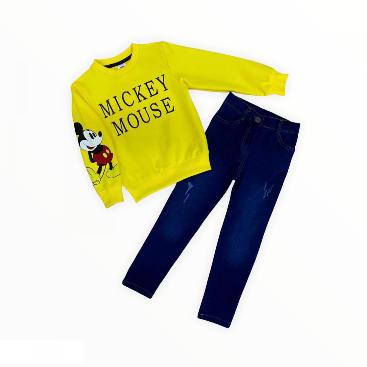 

Комплект (кофта, штаны) Disney Mickey Mouse (Микки Маус) 104 см Разноцвет TRW21220558