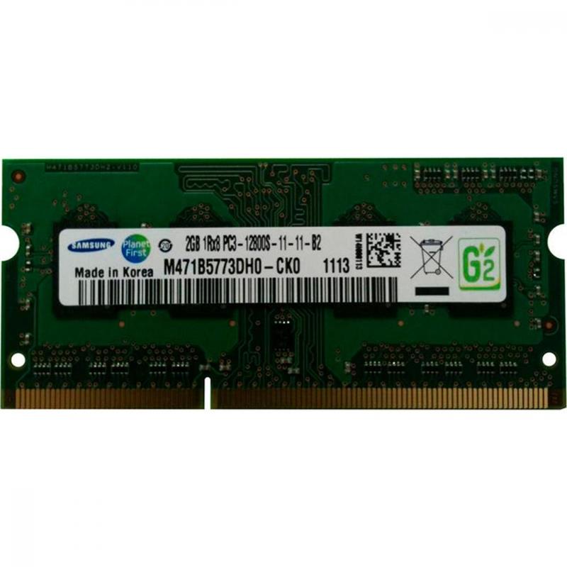 

SO-DIMM 2GB/1600 DDR3 Samsung (M471B5773DH0-CK0) Refurbished