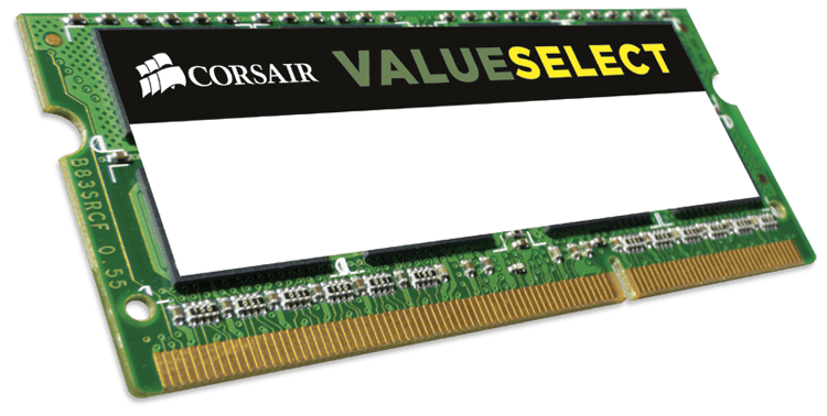

SO-DIMM 4GB/1600 DDR3 Corsair (CMSO4GX3M1A1600C11)