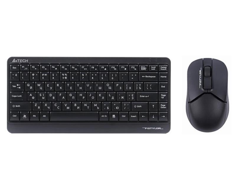 

Комплект (клавиатура, мышь) беспроводной A4Tech FG1112 Black USB