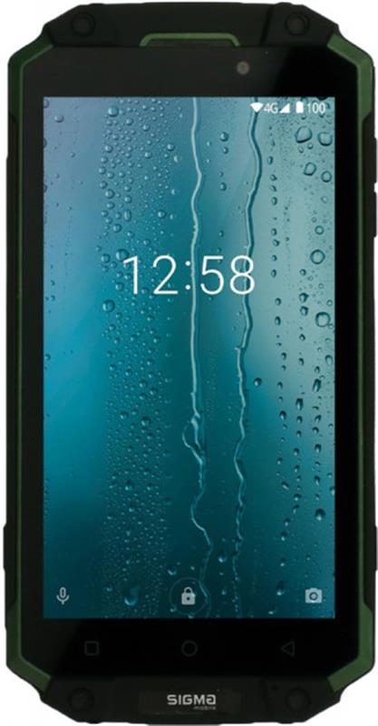 

Смартфон Sigma mobile X-treme PQ39 Ultra Dual Sim Black/Green