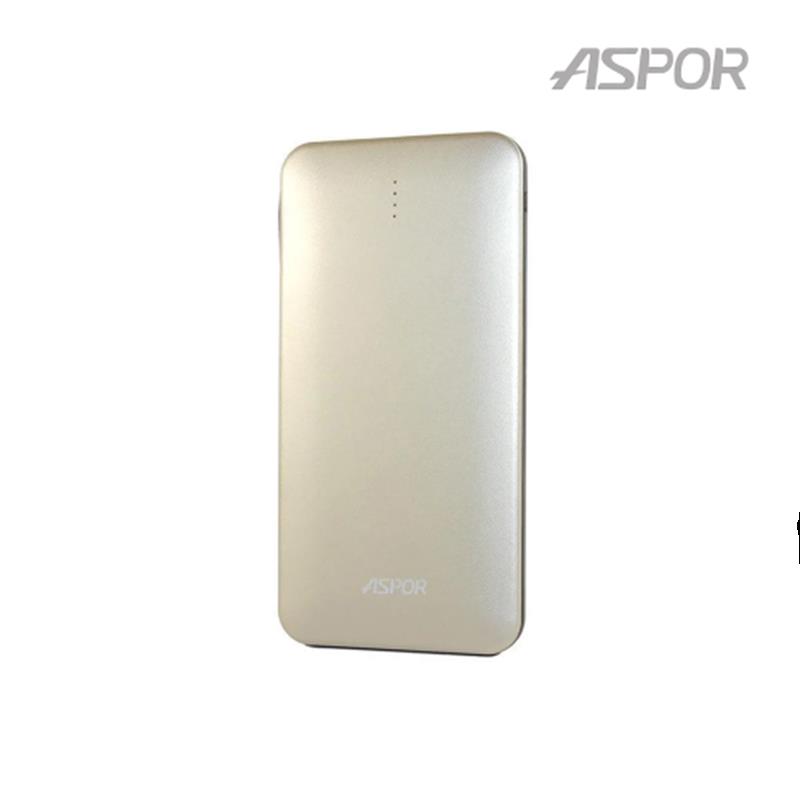 

Универсальная мобильная батарея Aspor A337 5000mAh Gold