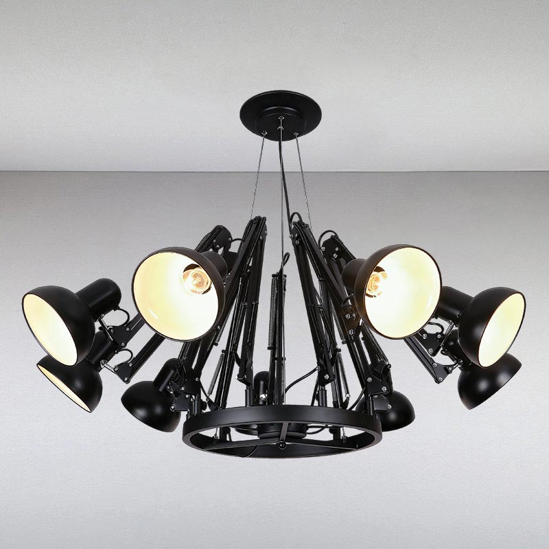 

Люстра подвесная Light House LS-14603-9 BK черная
