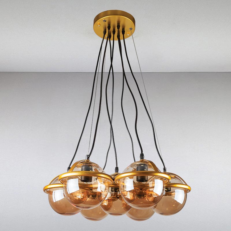 

Люстра подвесная Light House LS-14587/7 GD золото